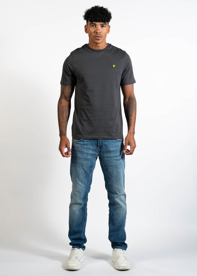 Lyle & Scott T-Shirts Plain t-shirt - gunmetal