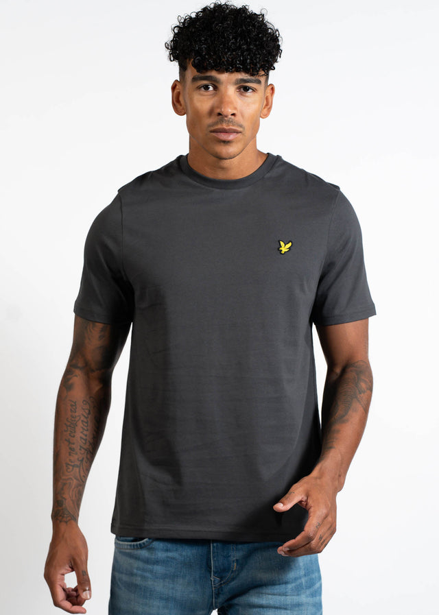Lyle & Scott T-Shirts Plain t-shirt - gunmetal