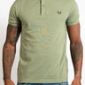 Fred Perry Polo's The fred perry shirt - olivmnt ngtgreen