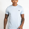 Fred Perry T-shirts Ringer t-shirt - light smoke