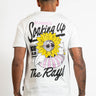 Lyle & Scott T-shirts Sunnies pool bar graphic t-shirt - white
