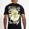Lyle & Scott T-shirts Sunnies pool bar graphic t-shirt - jet black