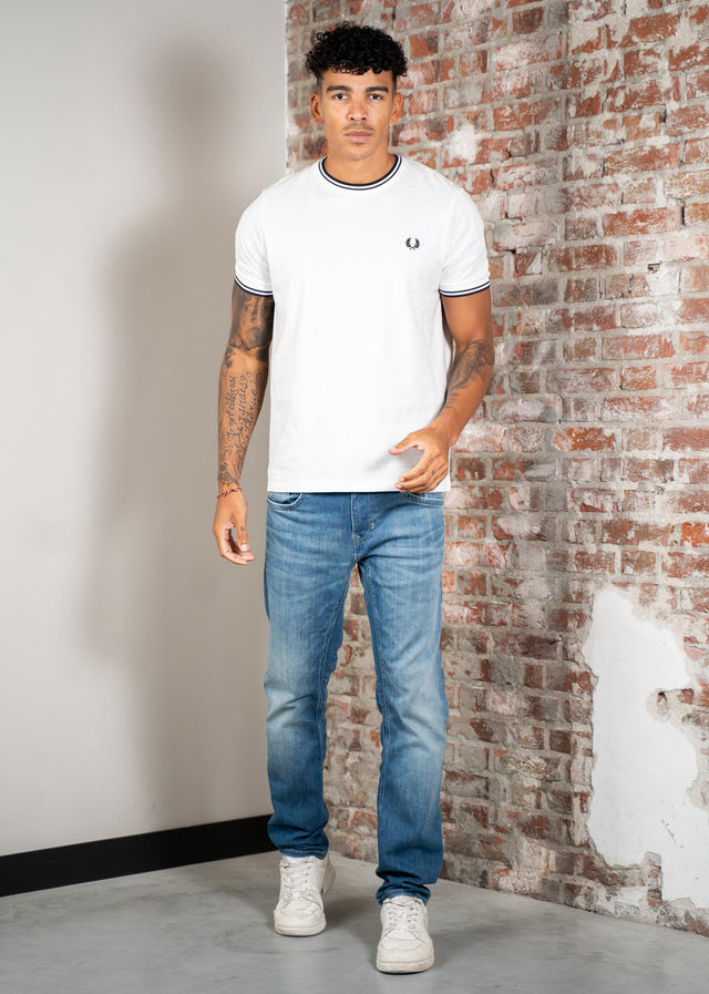 Fred Perry T-Shirts Twin tipped t-shirt - white