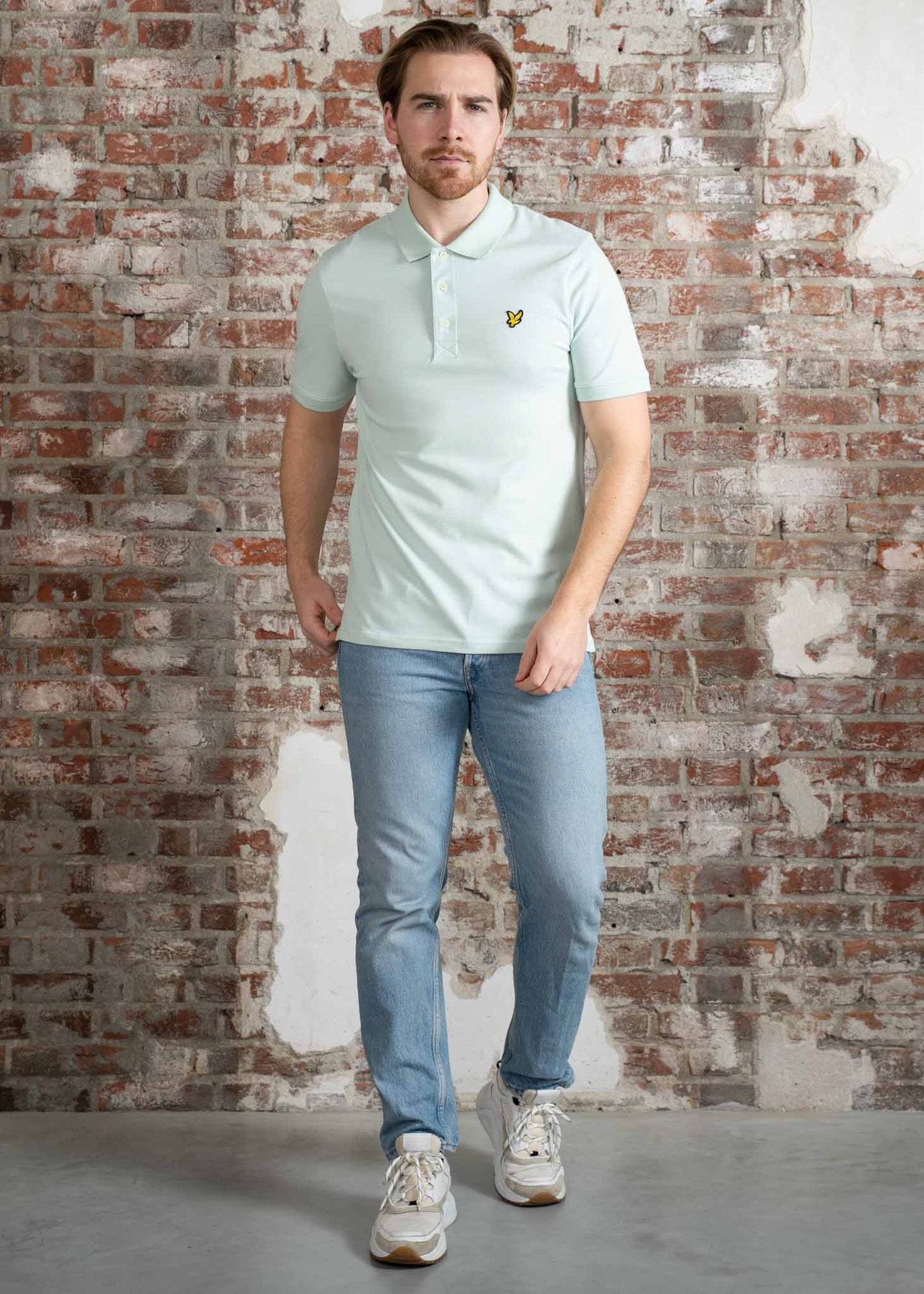 Lyle & Scott Polo's Plain polo - ambient green