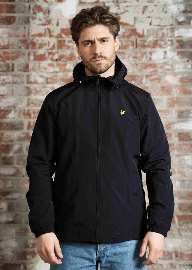 Lyle & Scott Jacken Zip through hooded jacket - jet black