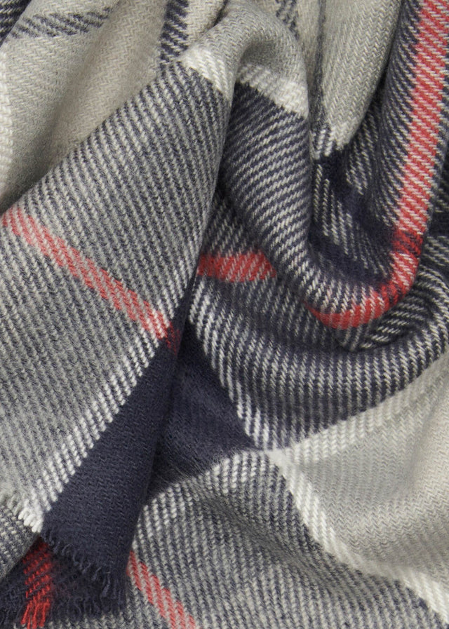 Barbour Schals Swinton beanie & galingale scarf gift set - blue granite