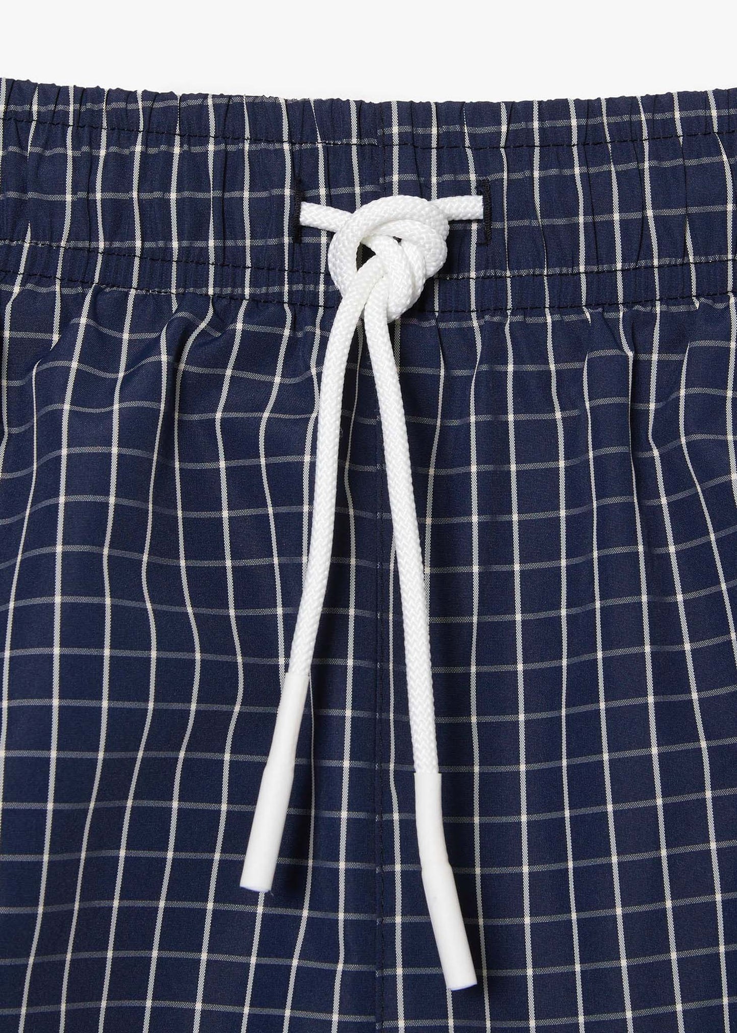 Lacoste Zwembroeken Checkered swimming trunks - navy blue lapland