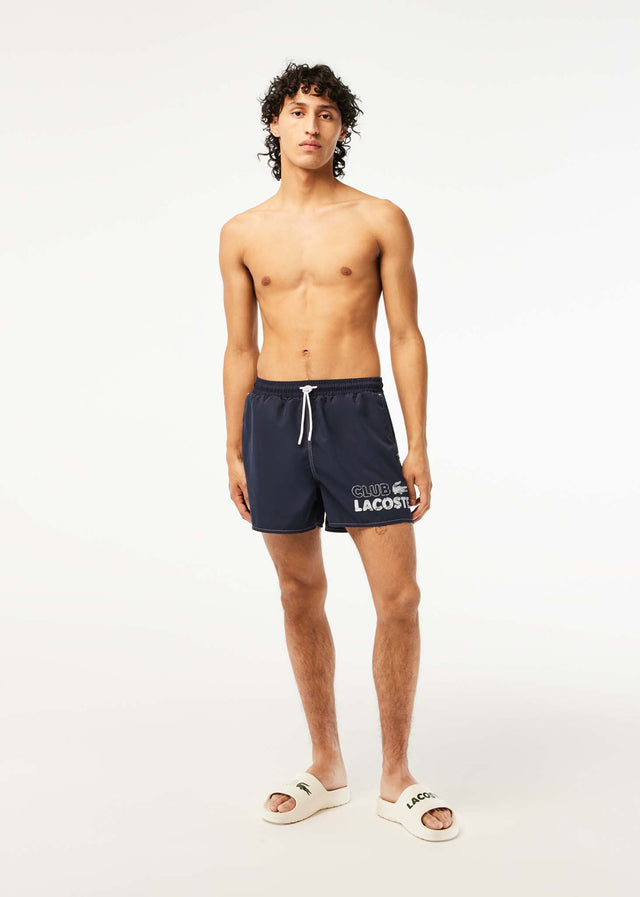 Lacoste Badeshorts Club lacoste swimming trunks - navy blue