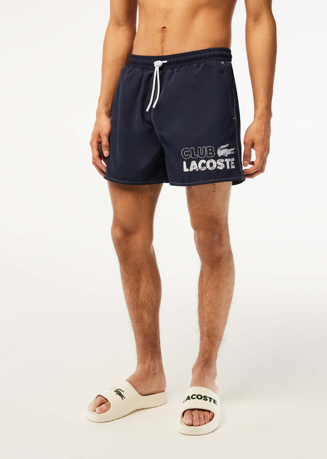 Lacoste Badeshorts Club lacoste swimming trunks - navy blue