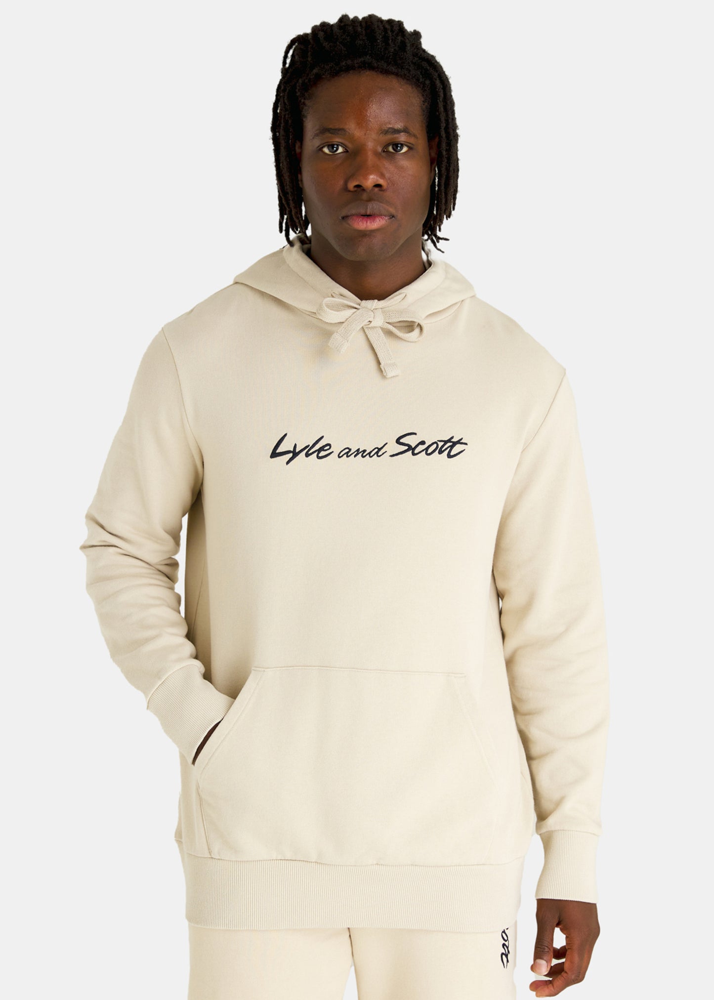 Lyle & Scott Hoodies Embroidered logo hoodie - viaduct dark navy