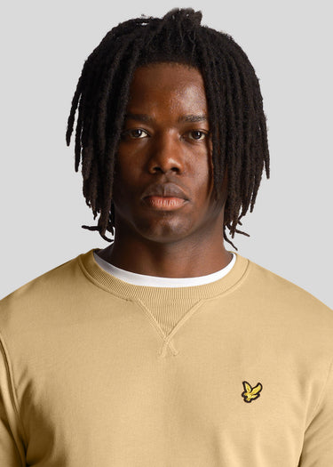 Lyle & Scott Truien  Crew neck sweatshirt - cairngorms khaki