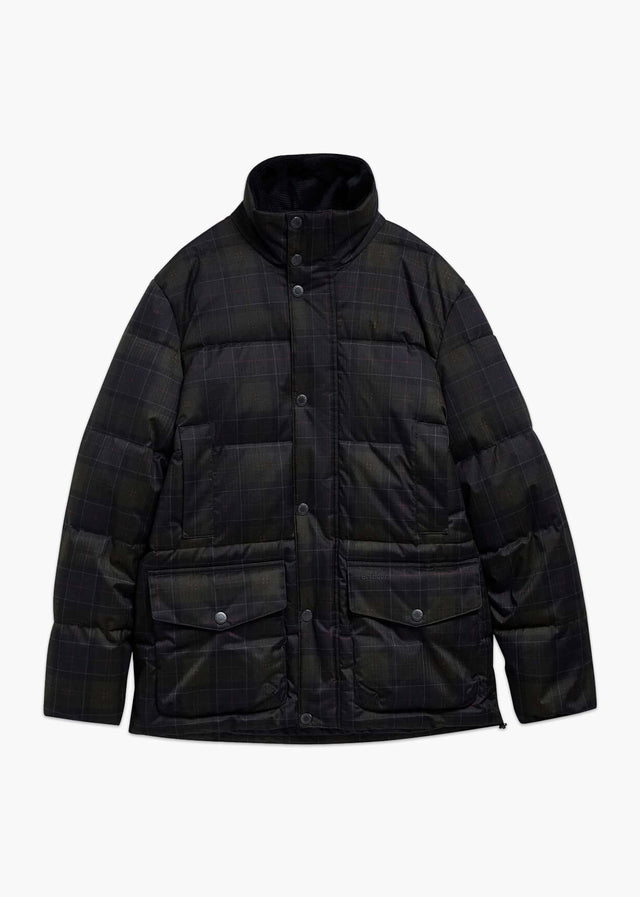 Barbour Jacken Barbour lonnen tartan puffer jacket - shadow classic tartan