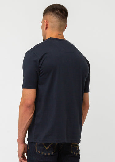 Marshall Artist T-shirts UK ism box logo t-shirt - navy