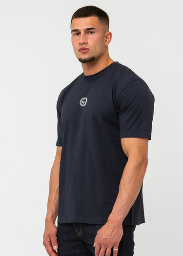 Marshall Artist T-shirts UK ism map t-shirt - navy