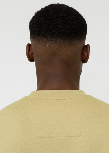 Marshall Artist Truien UK ism box logo crewneck - sandstone
