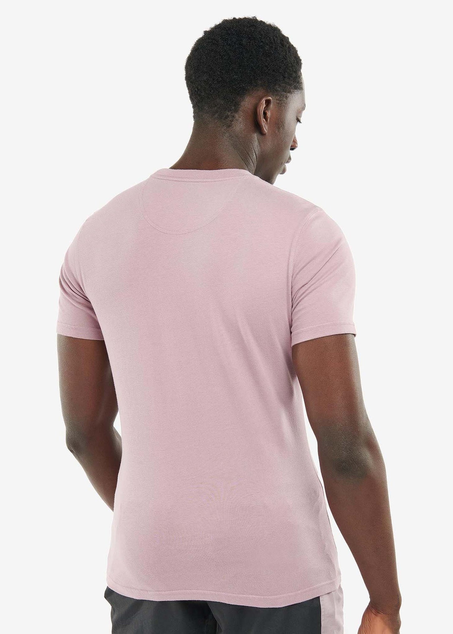 Barbour International T-shirts Small logo tee - dk thistle