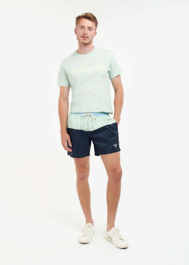 Barbour T-shirts Logo tee - dusty mint