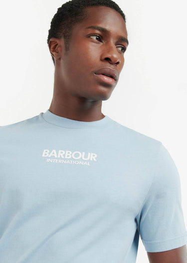 Barbour International T-shirts  Formula tee - powder blue
