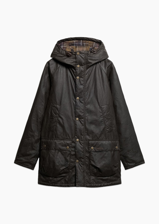 Barbour Jacken Barbour bedale wax parka - olive