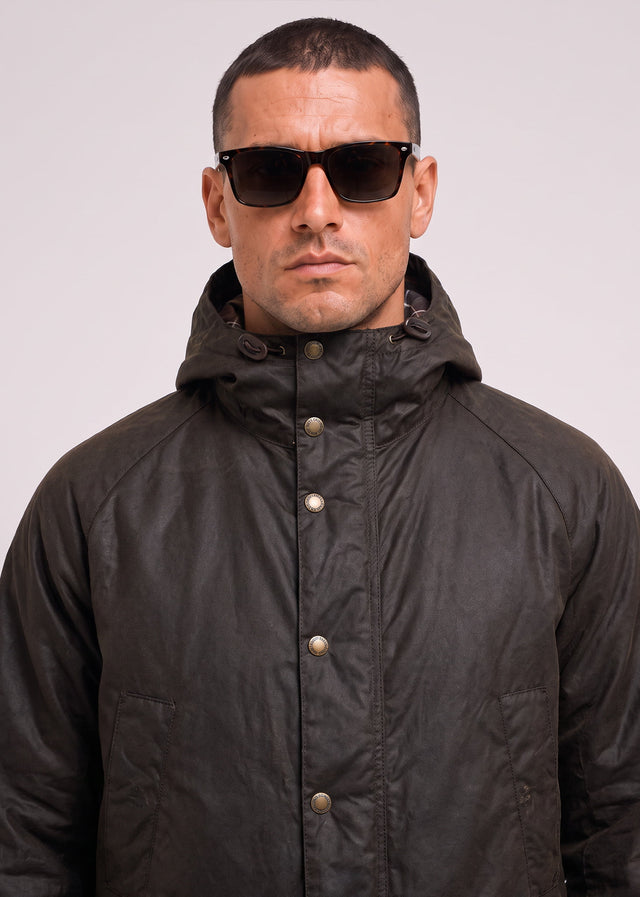 Barbour Jacken Barbour bedale wax parka - olive