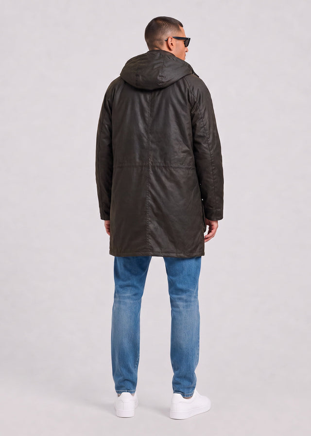 Barbour Jacken Barbour bedale wax parka - olive