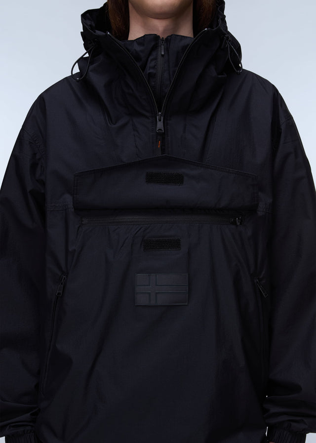 Napapijri Jacken Lightweight Packable Rainforest Overhead rf next Jacket - black beauty