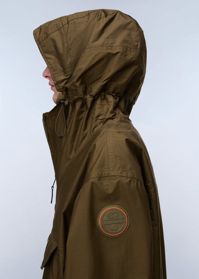 Napapijri Jacken Lightweight Packable Rainforest Overhead rf next Jacket - dark olive