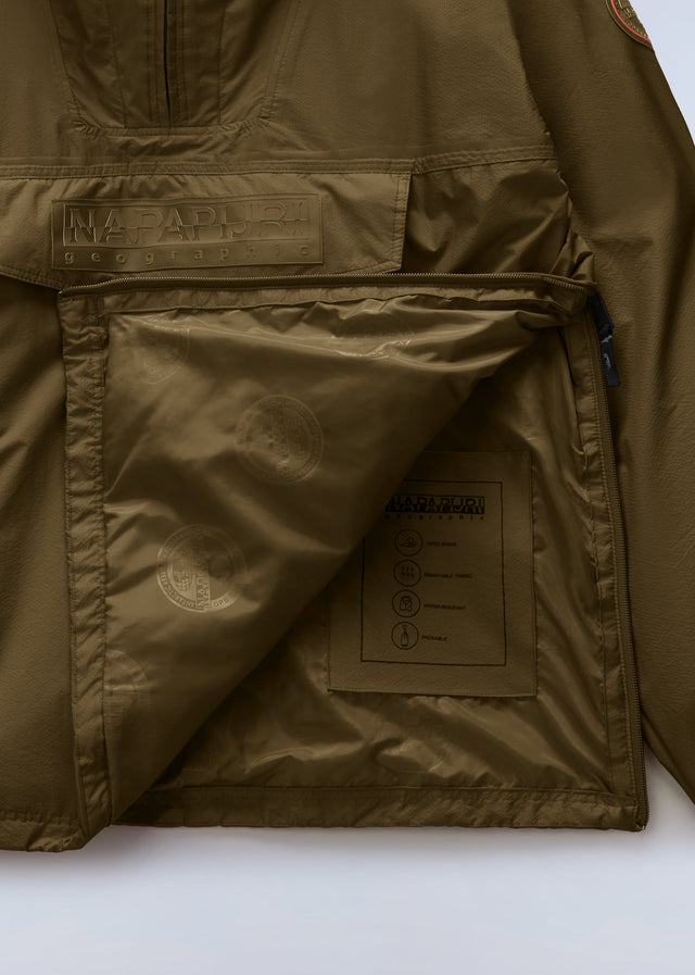 Napapijri Jacken Lightweight Packable Rainforest Overhead rf next Jacket - dark olive