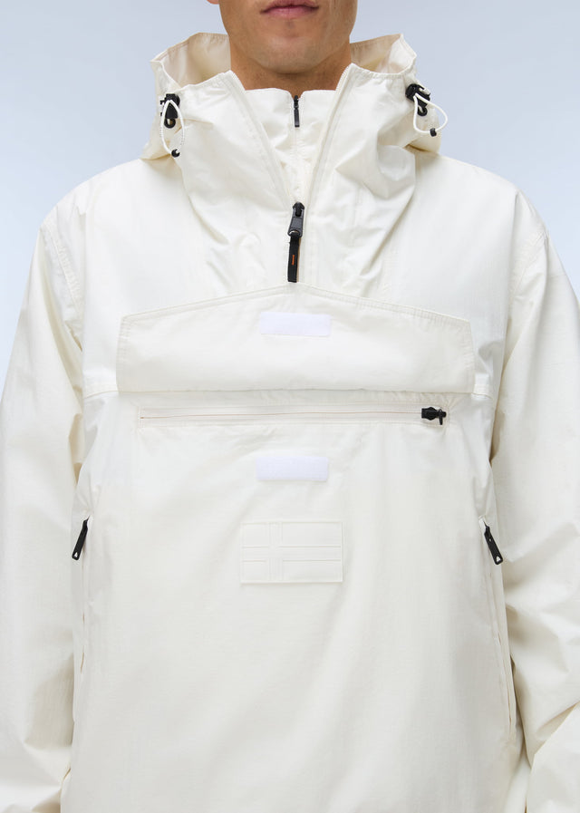 Napapijri Jacken Lightweight Packable Rainforest Overhead rf next Jacket - white whisper