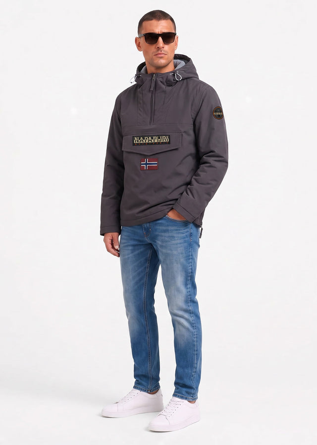 Napapijri Jacken Rainforest winter 3 - dark grey solid