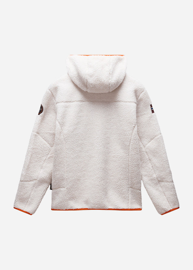 Napapijri Jacken Yupik full zip hoodie - whitecap gray