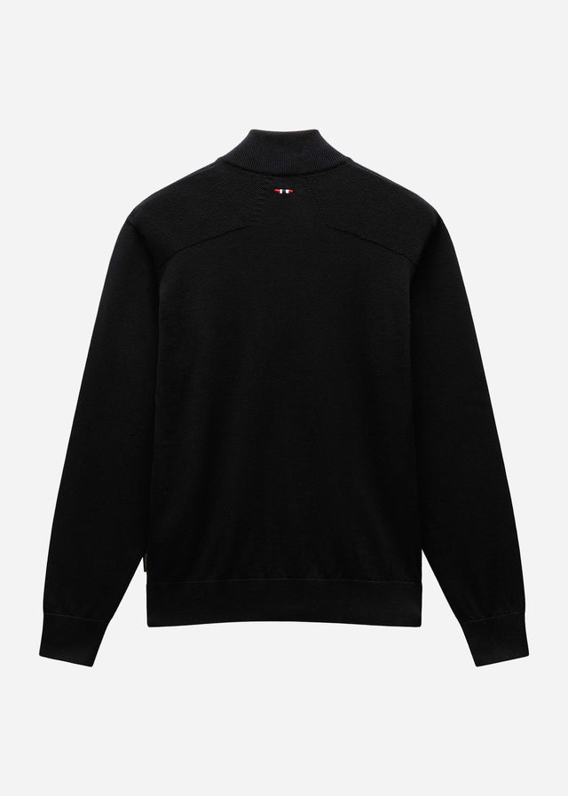 Napapijri Sweatjacken Derri full zip vest - black