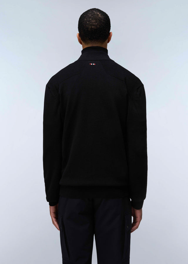 Napapijri Sweatjacken Derri full zip vest - black