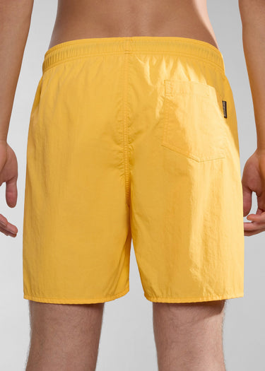 Napapijri Zwembroeken Box swim short - yellow kumquat