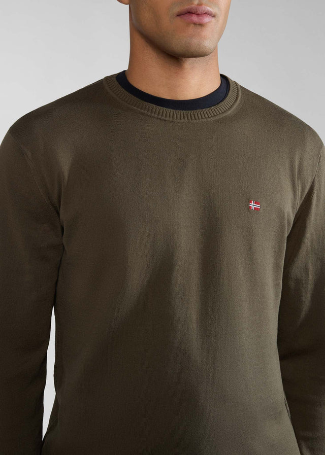 Napapijri Pullover Decatur 5 - green lichen