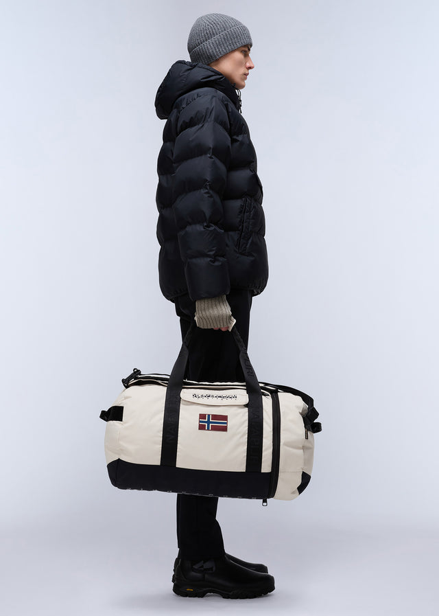 Napapijri Taschen Bering travelbag - beige silver