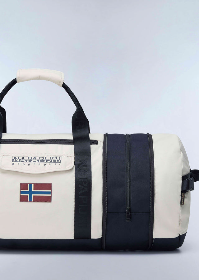 Napapijri Taschen Bering travelbag - beige silver