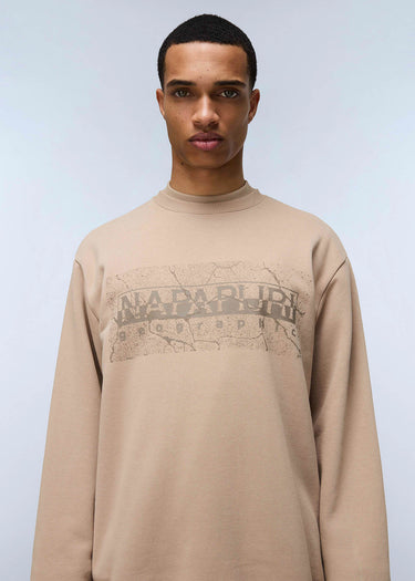 Napapijri Truien Albula crewneck sweater - beige rocky