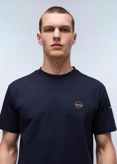 Napapijri T-shirts  Badge t-shirt - blue marine