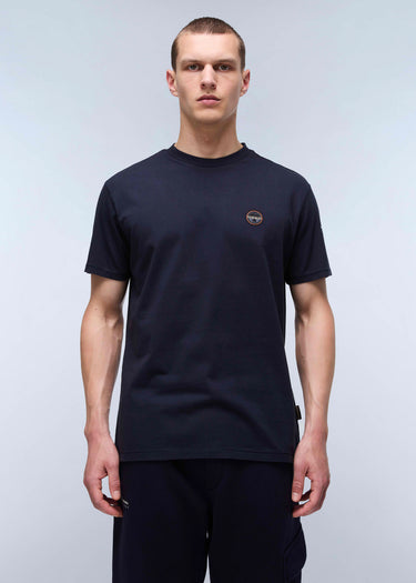 Napapijri T-shirts  Badge t-shirt - blue marine
