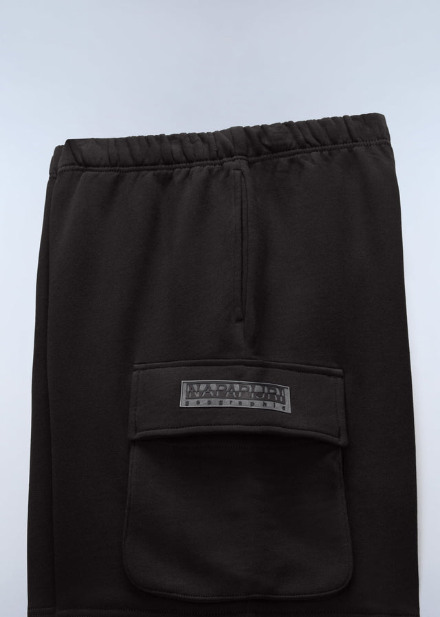 Napapijri Shorts N box logo cargo - black beauty