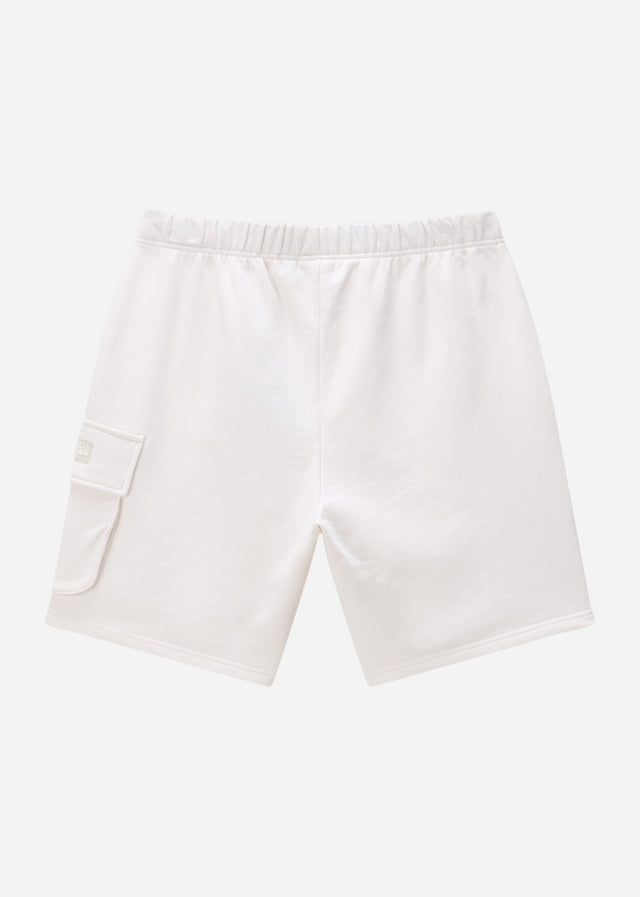 Napapijri Shorts N box logo cargo - white whisper
