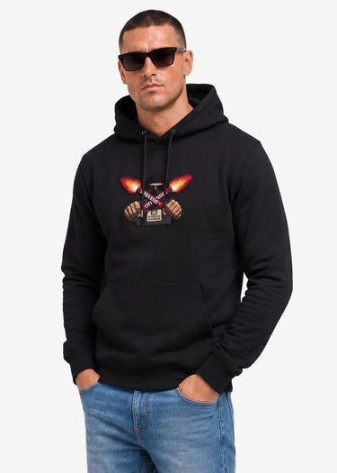 Weekend Offender Hoodies Fulgar hoodie - black