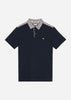 Weekend Offender Polo's Costa - navy house check
