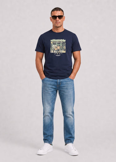 Weekend Offender T-shirts Taberna - navy
