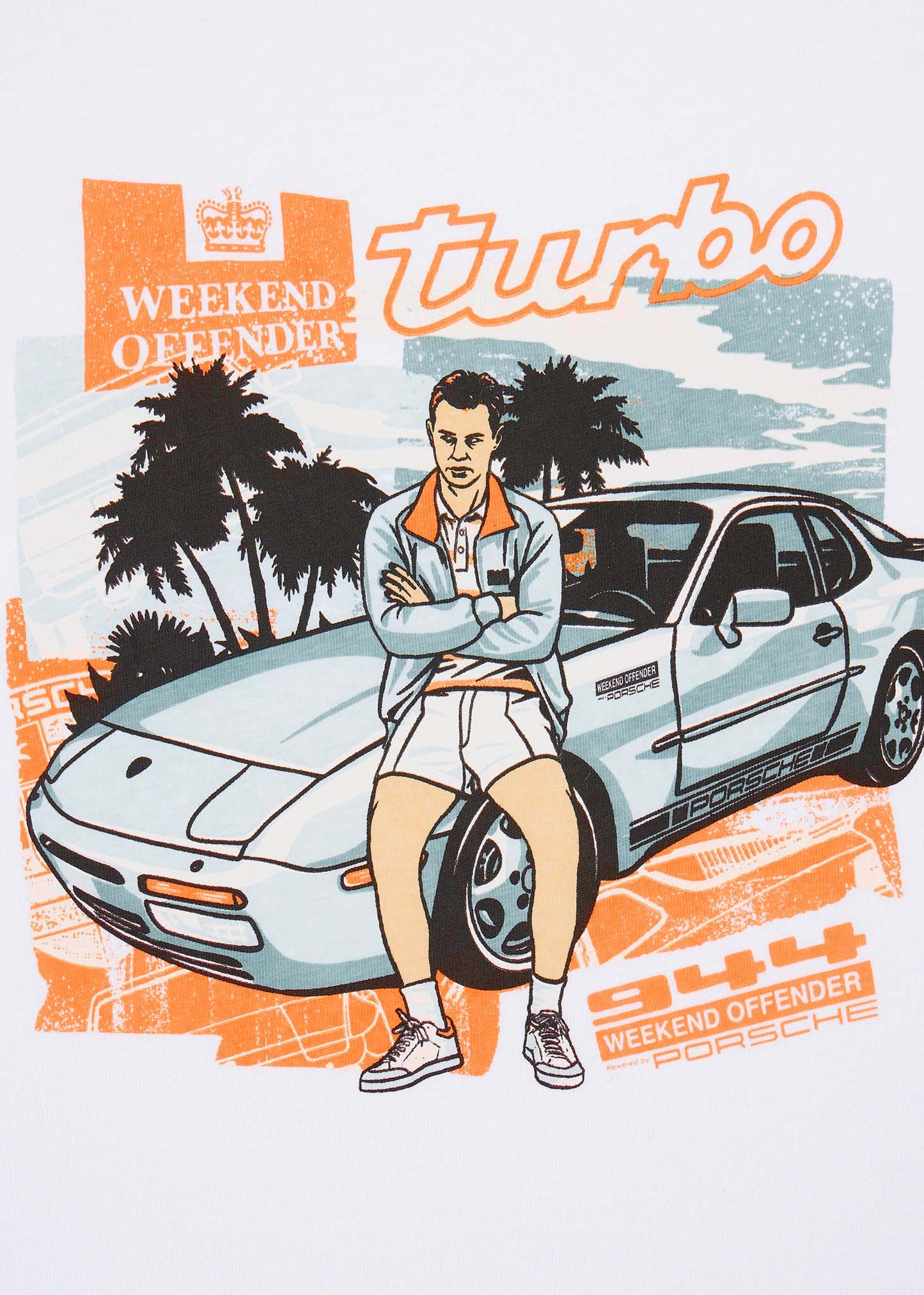 Weekend Offender T-shirts 944 - white