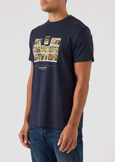 Weekend Offender T-shirts Polaroids - navy