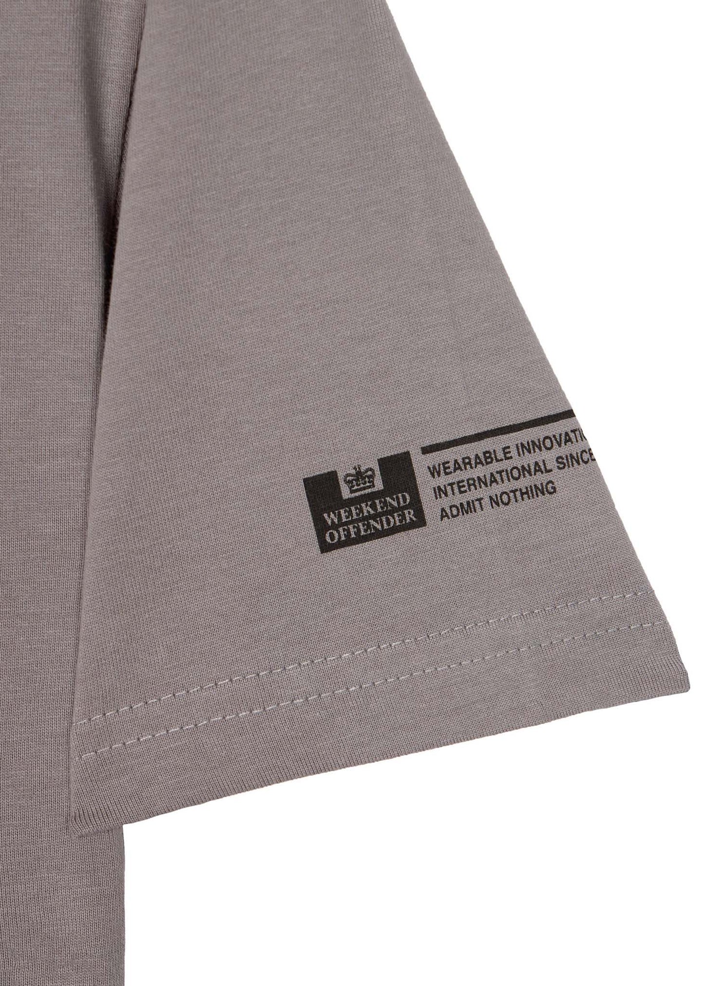 Weekend Offender T-shirts Bonpensiero - light grey