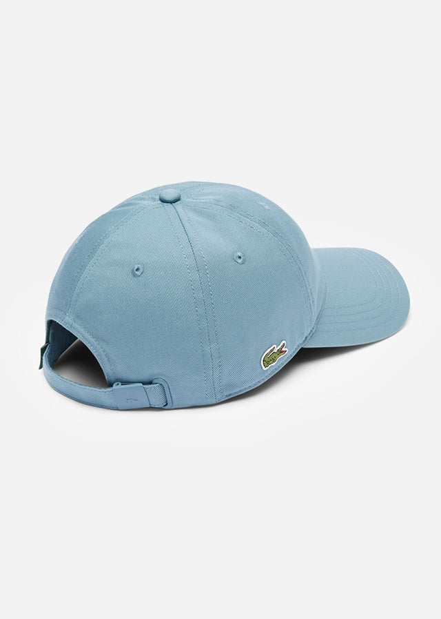 Lacoste Caps Lacoste cotton cap side logo - limestone