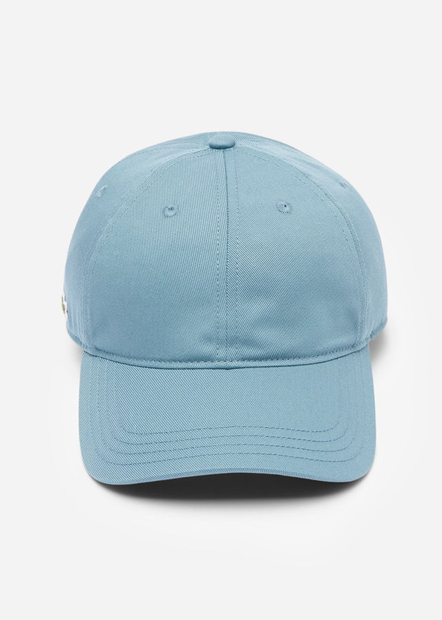 Lacoste Caps Lacoste cotton cap side logo - limestone